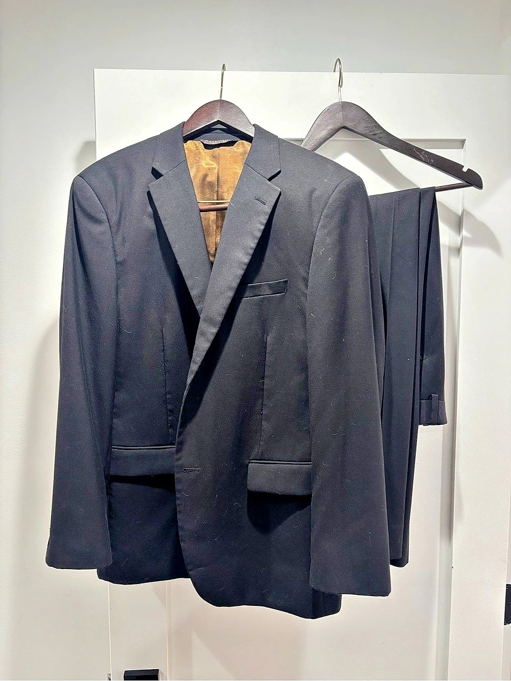 Caravelli Black Full Suit (jacket and pants)